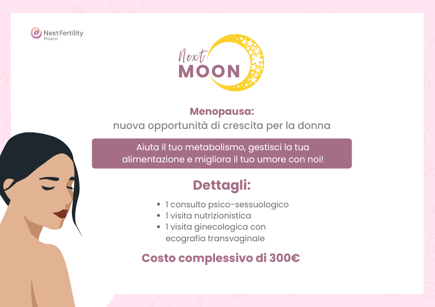 Next Moon: un ambulatorio dedicato alla donna in menopausa